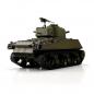 Preview: Heng Long RC Panzer M4A3 Sherman grün BB+IR Pro Serie mit Rohrrückzug