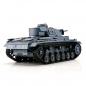 Preview: Heng Long RC Panzer PzKpfw III Ausf. L grau BB+IR (Metallketten)