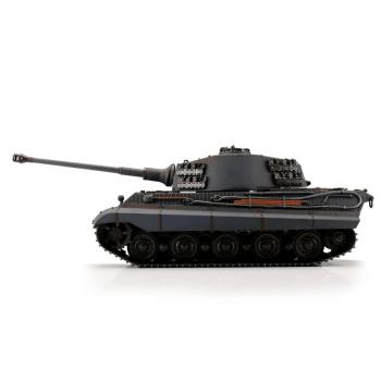 Torro RC Panzer Königstiger grau IR Rauch