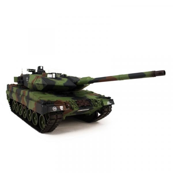 Heng Long RC Panzer Leopard 2A6 flecktarn BB+IR