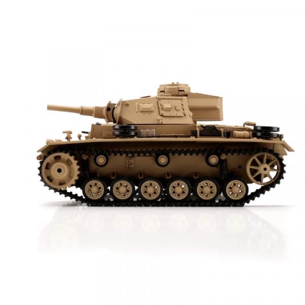 Heng Long RC Panzer III Ausf. H sand BB+IR
